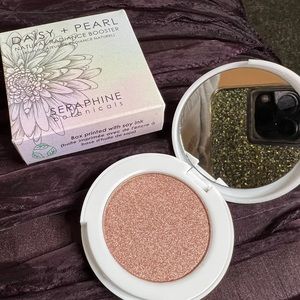 Seraphine Botanicals Daisy + Pearl Natural Radiance Booster Blush/Highli…